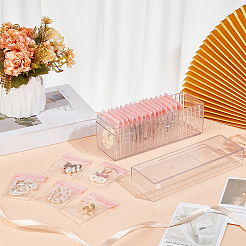 Transparent Acrylic Jewelry Storage Box Sets&nbsp;CON-WH0110-007B