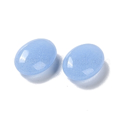 Synthetic Luminous Stone Flat Oval Palm Stone&nbsp;G-B063-02B