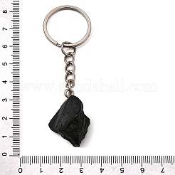 Natural Black Tourmaline Keychain&nbsp;GG-CBA0F0F-01