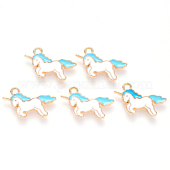 Alloy Enamel Pendants&nbsp;ENAM-S121-036B