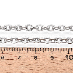 Brass Textured Cable Chains&nbsp;CHC-T018-29P
