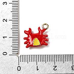 Zinc Alloy Enamel Pendants&nbsp;FIND-I044-17B-1