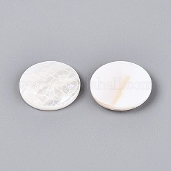 Natural White Shell Cabochons&nbsp;BSHE-T014-49