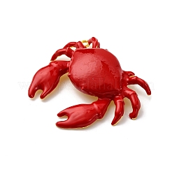 Alloy Enamel Pendants&nbsp;FIND-I053-01G-01