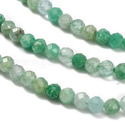 Natural Emerald Beads Strands&nbsp;G-Z106-A02-3mm