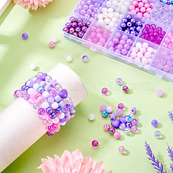 Opaque Acrylic Beads&nbsp;SACR-TA0001-45B