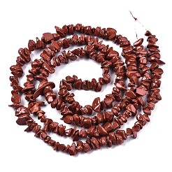Natural Howlite Chip Beads Strands&nbsp;G-M205-27A