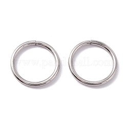 Non-Tarnish 304 Stainless Steel Open Jump Rings&nbsp;STAS-C040-01D-P