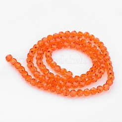 Transparent Glass Bead Strands&nbsp;LS-GLAA-G013-4mm-70
