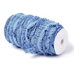 Lattice Double Ruffle Elastic Nylon Ribbon&nbsp;NWIR-O010-03A