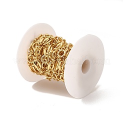 Rack Plating Brass Ring & Oval & Infinity Link Chains&nbsp;CHC-I040-09G