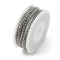 316L Surgical Stainless Steel Curb Chains&nbsp;CHS-H115-01C-P