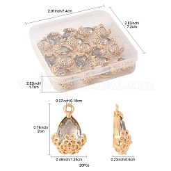 20Pcs Rhinestone Pendants&nbsp;FIND-FS0004-75B