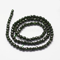 Synthetic Green Goldstone Beads Strands&nbsp;G-N0178-04-6mm