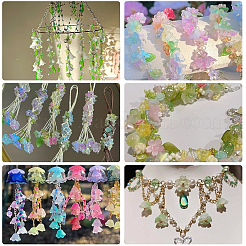 350Pcs 7 Styles Glass Beads&nbsp;GLAA-SC0003-44