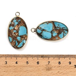 Dyed Synthetic Imperial Jasper Pendants&nbsp;GG-CBAA20A-04G-05