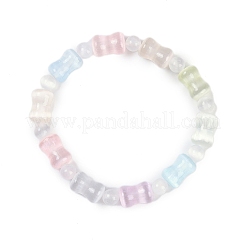 Natural Selenite Beaded Stretch Bracelets for Women&nbsp;BJEW-F481-02