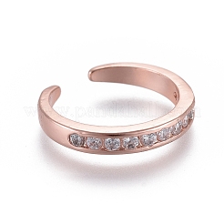 Adjustable Brass Toe Rings&nbsp;RJEW-EE0002-06RG