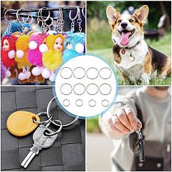 100Pcs Iron Split Key Rings&nbsp;IFIN-FS0001-64