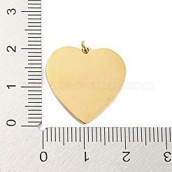304ステンレススチールラインストーンペンダント  アイチャーム付きハート  丸カン付き  14KGP本金メッキ  20x20x1.5mm  穴：2.5mm&nbsp;STAS-P333-19G