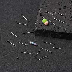 変色しにくい304ステンレススチール製ボールヘッドピン  20x0.7mm  21ゲージ  ヘッド：2mm&nbsp;LS-STAS-R015-20mm