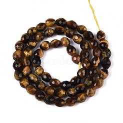 Natural Tiger Eye Beads Strands&nbsp;G-T142-78