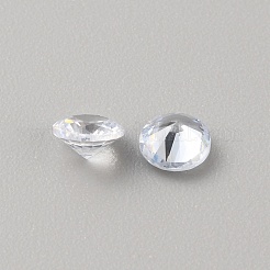 Cubic Zirconia Cabochons&nbsp;ZIRC-WH0006-08A
