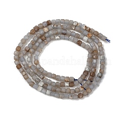 Natural Angelite Beads Strands&nbsp;G-RM2025-D45-2x2mm