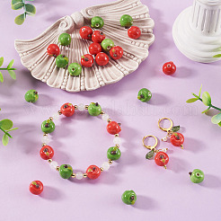20Pcs 2 Colors Handmade Porcelain Beads&nbsp;PORC-TA0001-69