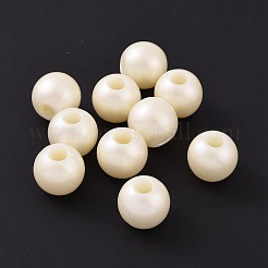 ABS Plastic Imitation Pearl European Beads&nbsp;KY-F019-06A