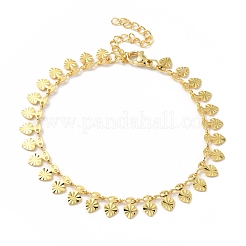 Brass Link Chain Bracelet for Women&nbsp;BJEW-A124-01G