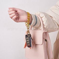 Chain Link Wristlet Keychain&nbsp;HJEW-SW00014-02