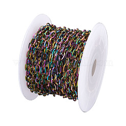 PVD Vacuum Plating 304 Stainless Steel Cable Chains&nbsp;CHS-TA0001-03MC