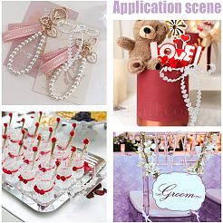 Polyester Heart Ribbon&nbsp;OCOR-WH0079-04B
