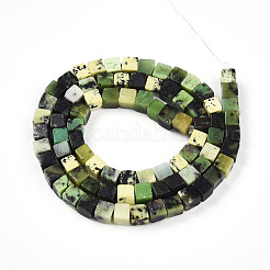 Natural Serpentine Beads Strands&nbsp;G-T140-36B