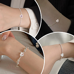 3Pcs 3 Styles Sterling Silver Beads&nbsp;STER-BBC0009-11