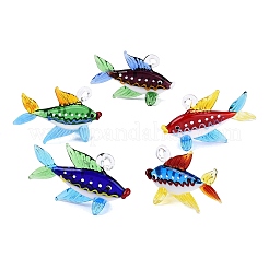 Handmade Lampwork Pendants&nbsp;LA-N048-04