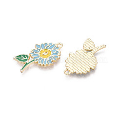 Alloy Enamel Pendants&nbsp;ENAM-T024-32B-G
