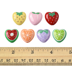 20Pcs 7 Styles Opaque Acrylic Beads&nbsp;MACR-FS0002-22