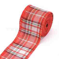 Polyester Imitation Linen Ribbon&nbsp;OCOR-G007-02D