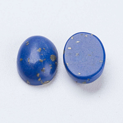 Synthetic Lapis Lazuli Cabochons&nbsp;G-F541-06-6x8mm