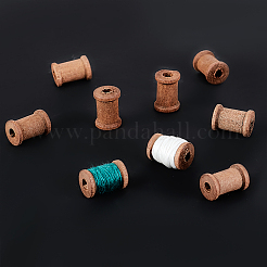 Wood Thread Bobbins&nbsp;TOOL-WH0125-106A-02