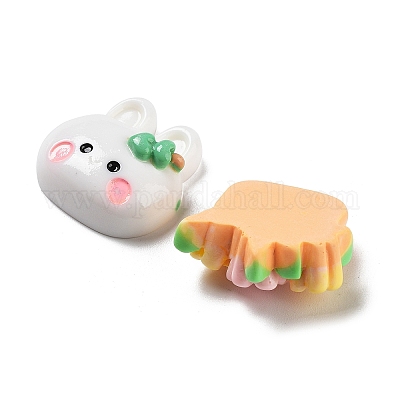 Opaque Resin Cabochons&nbsp;RESI-H155-03-1