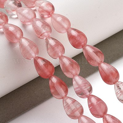 Cherry Quartz Glass Beads Strands&nbsp;G-B106-A01-01-1