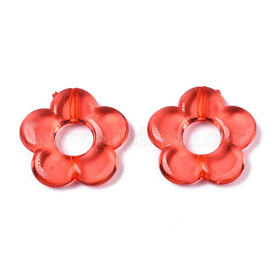 Transparent Acrylic Beads Frames&nbsp;MACR-S296-32-1