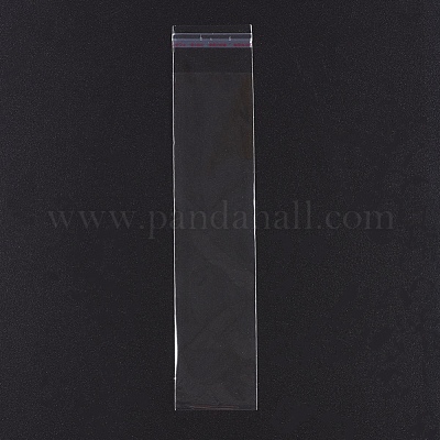 レクタングルセロハンのOPP袋  透明  24x6cm  一方的な厚さ：0.035mm  インナー対策：21x6のCM&nbsp;OPC-R012-84-1