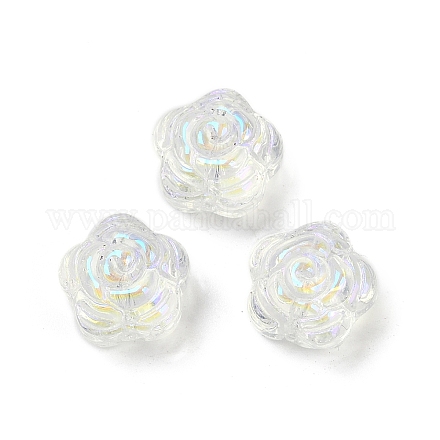Transparent Glass Beads DGLA-E004-04B-1