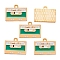 Alloy Enamel Pendants, Golden, Radio, 16x20mm, Hole: 2mm