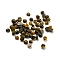 Natural Tiger Eye Cabochons, Half Round, 2x1mm