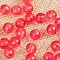 Transparent Acrylic Beads, Round, Salmon, 16mm, about 220pcs/500g.